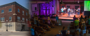 Cornerstone Community Church building and worship in the 3rd floor.