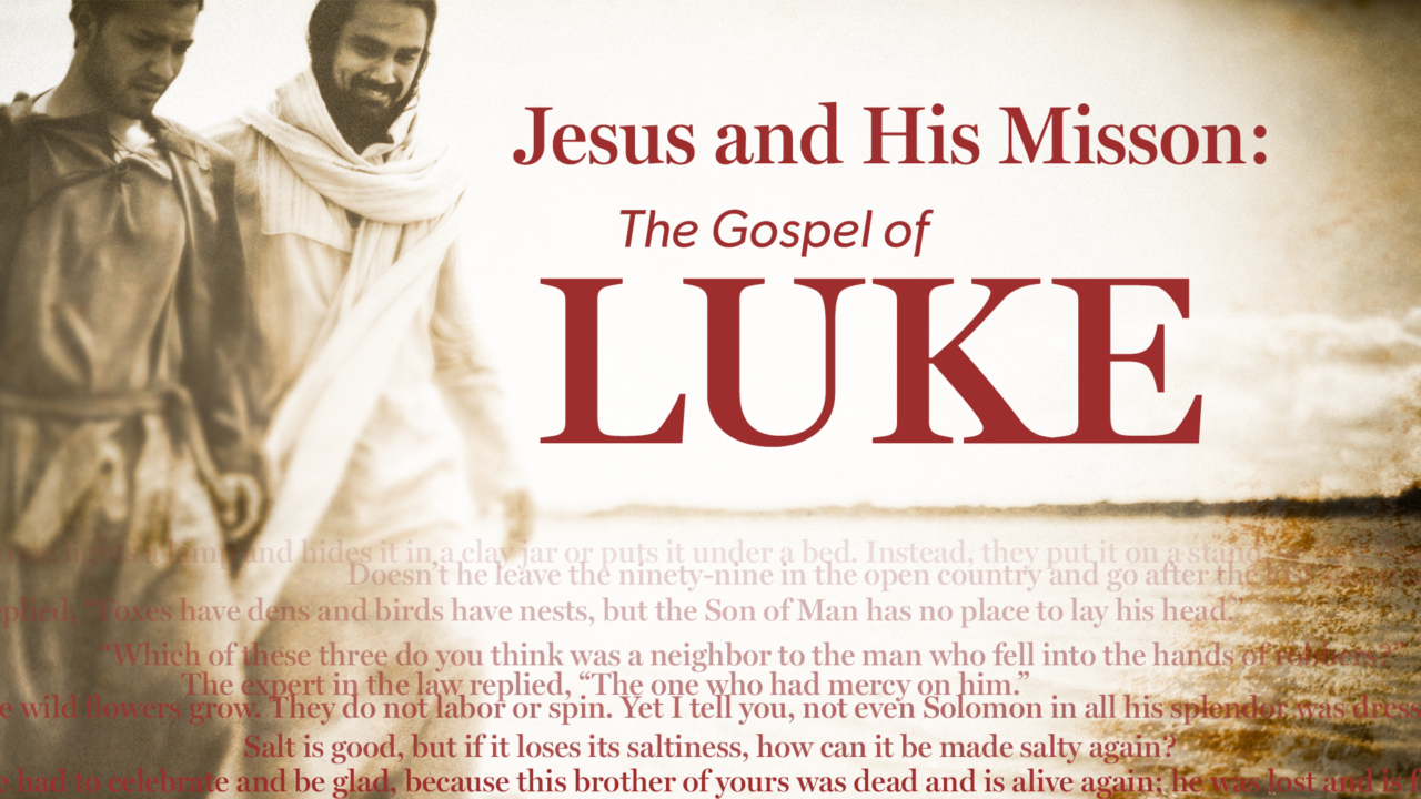 The Gospel of Luke series graphic
